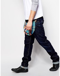 Vivienne Westwood Anglomania Africa Jeans Limited Edition Asos Low Crotch Slim Tapered 3d Rinse
