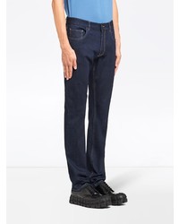 Prada Washed Effect Straight Jeans