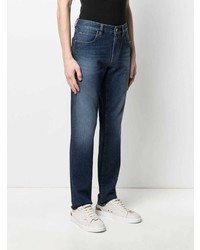 Z Zegna Washed Straight Leg Jeans