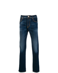 Jacob Cohen Washed Straight Leg Jeans