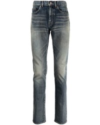 Saint Laurent Whiskered Skinny Jeans