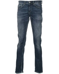 Dondup Whiskered Straight Fit Jeans