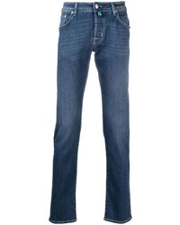 Jacob Cohen Whiskered Thigh Slim Fit Jeans