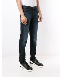 Armani Exchange Whiskering Effect Straight Leg Jeans