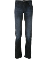 Armani Exchange Whiskering Effect Straight Leg Jeans