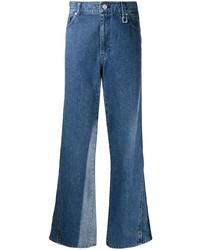 Wooyoungmi Wide Leg Two Tone Jeans