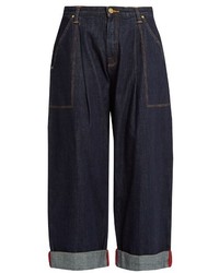 House of Holland X Lee Low Rise Wide Leg Jeans