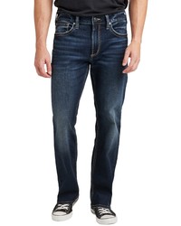 Silver Jeans Co. Zac Relaxed Straight Leg Jeans In Indigo At Nordstrom