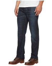 Mavi Jeans Zach Regular Rise Straight Leg In Dark Shaded Authentic Vintage Jeans