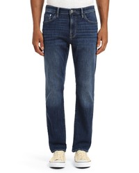 Mavi Jeans Zach Straight Leg Jeans In Brushed Feather Blue At Nordstrom