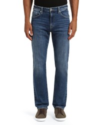 Mavi Jeans Zach Straight Leg Jeans In Dark Brushed La Vintage At Nordstrom