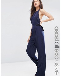 Asos Tall Asos Tall Jumpsuit With Buckle Strap Sides