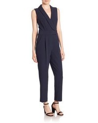 Milly Cady Tuxedo Jumpsuit