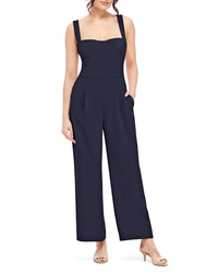 Gal Meets Glam Collection Nicole Square Neck Jumpsuit