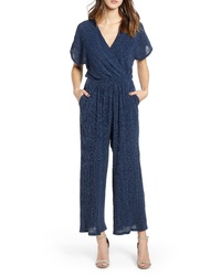 All in Favor Textured Jumpsuit