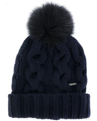Woolrich Bobble Knitted Beanie