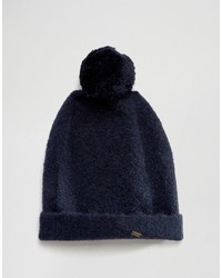 Tommy Hilfiger Knitted Beanie With Detachable Pom In Two Colors