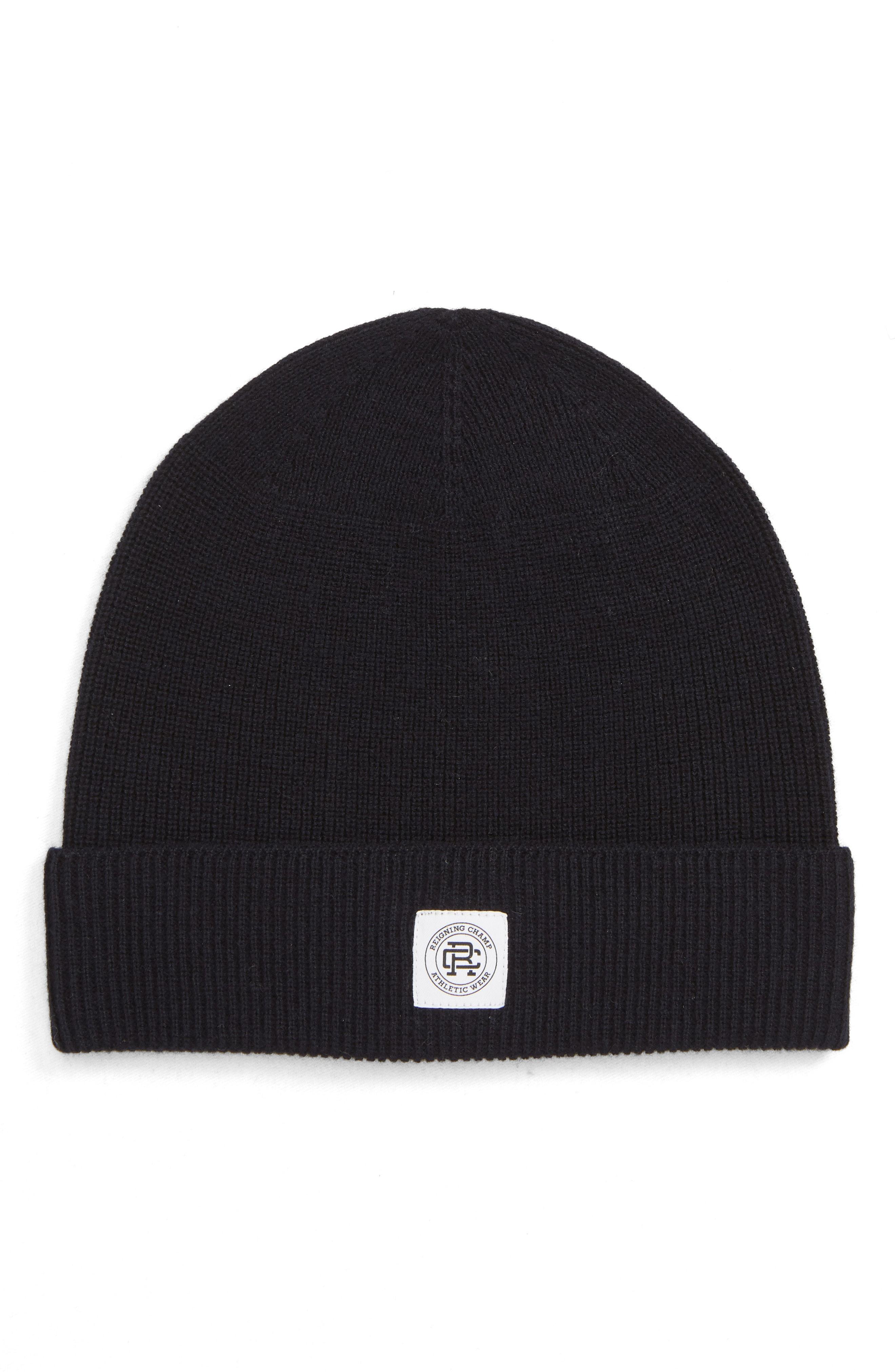 reigning champ merino beanie