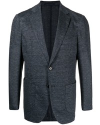Man On The Boon. Buttoned Jersey Knit Blazer