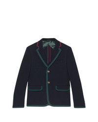 Gucci Cambridge Textured Jersey Jacket