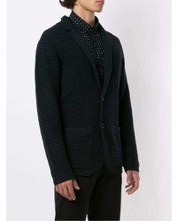 Armani Exchange Knitted Blazer Style Cardigan