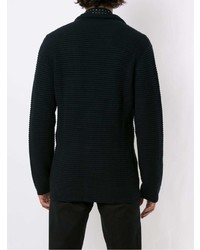 Armani Exchange Knitted Blazer Style Cardigan