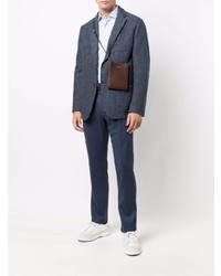 Etro Knitted Single Breasted Blazer