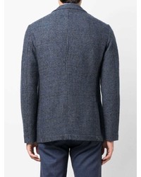 Etro Knitted Single Breasted Blazer