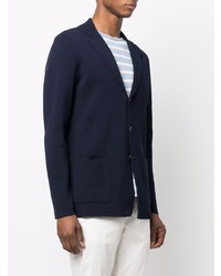 Eleventy Knitted Single Breasted Jacket