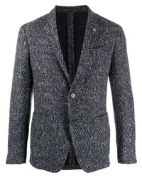 Lardini Single Breasted Knit Jacket