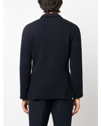 Lardini Single Breasted Knitted Cashmere Blazer