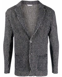 Manuel Ritz Textured Knitted Blazer