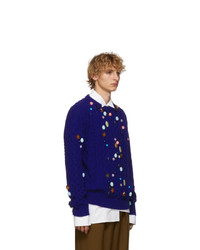 Loewe Blue Stone Cable Sweater