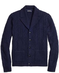 Brooks Brothers Cable Cardigan