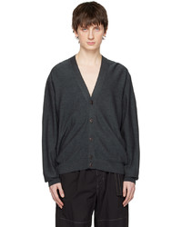Lemaire Gray Twisted Cardigan