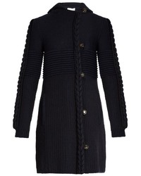 Sonia Rykiel Multi Knit Wool Blend Cardigan