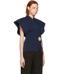 Jacquemus Navy Le Cardigan Knit Sweater