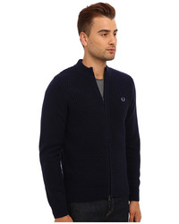 Fred Perry Pique Knit Sports Cardigan