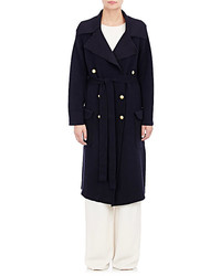 Maiyet Double Breasted Knit Trench Coat