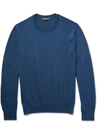 Dolce & Gabbana Knitted Cotton Sweater