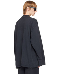 Balenciaga Black Oversized T Shirt