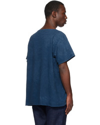 Greg Lauren Blue Gl T Shirt