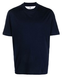 Brunello Cucinelli Jersey Knit Short Sleeved T Shirt