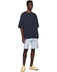 Dries Van Noten Navy Crewneck T Shirt