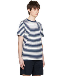 Norse Projects Navy White Niels T Shirt