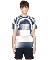 Norse Projects Navy White Niels T Shirt