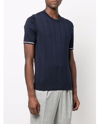 Brunello Cucinelli Ribbed Knit T Shirt