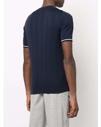 Brunello Cucinelli Ribbed Knit T Shirt