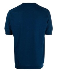 John Smedley Short Sleeve Knitted T Shirt