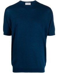 John Smedley Short Sleeve Knitted T Shirt